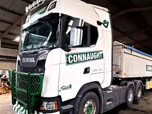 Connaught Scania tipper truck