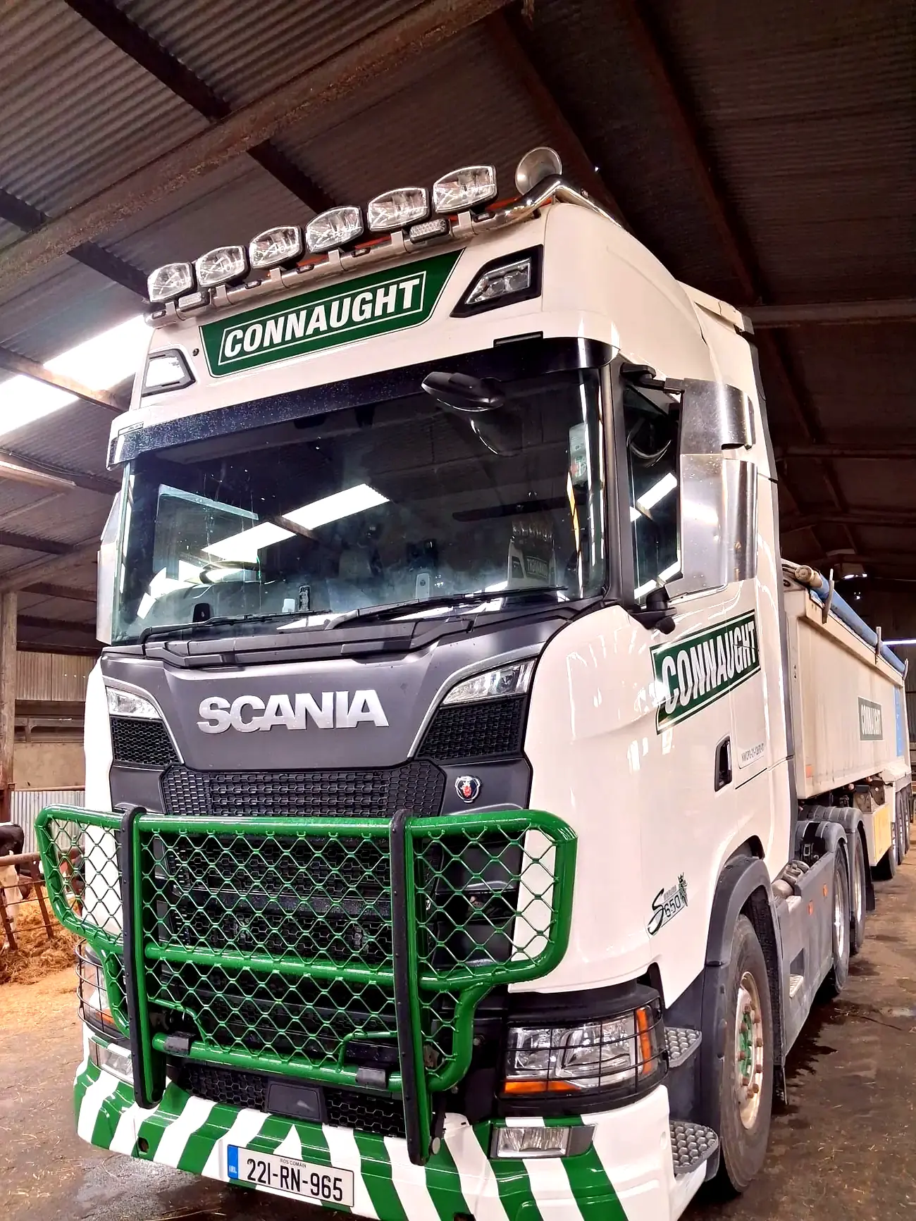 Connaught Scania truck