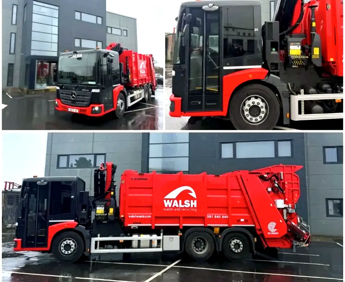 Walsh Waste refuse truck