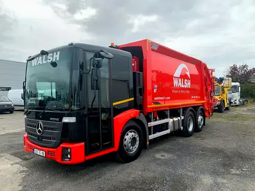 Walsh Waste refuse truck